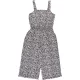 New Look Virágos fekete jumpsuit (140) lány