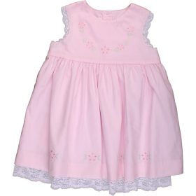 Ladybird Hímzett rózsaszín ruha (74) baba