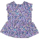 Next Virágos kék ruha (56) baba