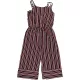 Primark Csíkos fekete jumpsuit (128) kislány
