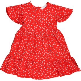 Primark Virágos piros ruha (98) kislány