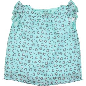 Mintás zöld felső (74) baba