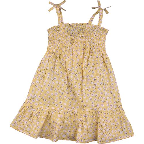 Primark Virágos sárga ruha (98) kislány