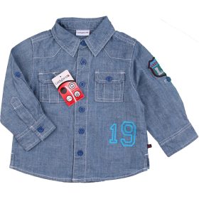 Ladybird Farmerkék ing (74) baba