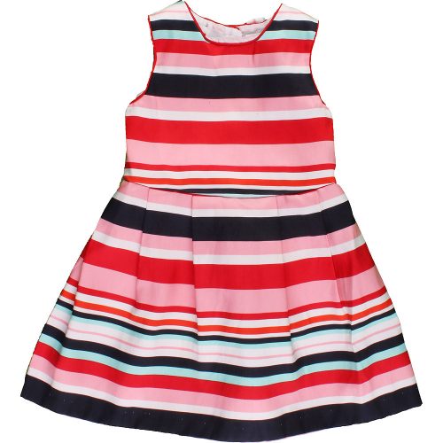 Debenhams Színescsíkos ruha (98) kislány