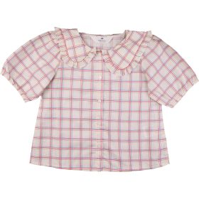 H&M Kockás blúz (128) kislány