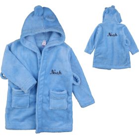 Kék polár köntös (86) baba