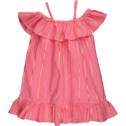 Marks&Spencer Csíkos korall ruha (104) kislány