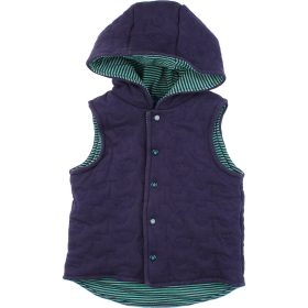 Debenhams Kék-csíkos kifordítható mellény (74) baba