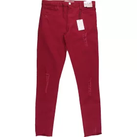 Primark Szaggatott bordó nadrág (164) tini lány