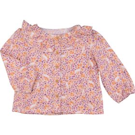 Virágos-nyuszis blúz (86) baba