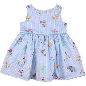 Primark Csíkos-virágos ruha (68) baba