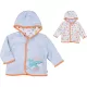 Adams Mintás-kék kifordítható kabát (68) baba