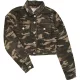 New Look Terepmintás farmerdzseki (152-158) tini lány