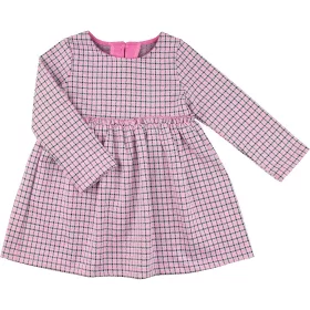 Pinkmintás ruha (86) baba