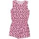 Mintás rózsaszín playsuit (146) lány