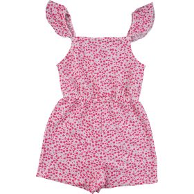 Primark Rózsaszínvirágos playsuit (110) kislány