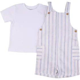 Primark Csíkos-fehér szett (92) kisfiú