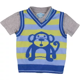 Next Szürke-csíkos szett (74) baba