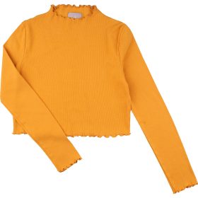 Matalan Sárga bordázott felső (140) lány