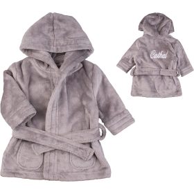 Szürke polár köntös (86) baba