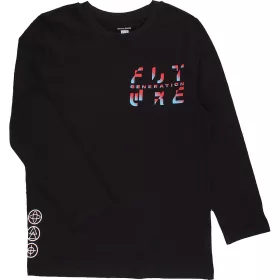 F&F Fekete felső (116) kisfiú