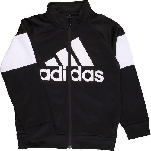 Adidas Fekete melegítőfelső (110) kisfiú
