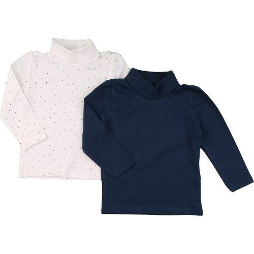 Primark Kék-pöttyös garbó szett (80) baba