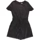 F&F Csillogó fekete playsuit (152) lány