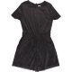 F&F Csillogó fekete playsuit (152) lány