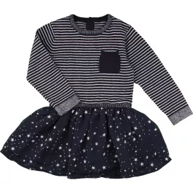 St Bernard Csillagos-kötött ruha (74) baba