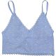 Primark Virágos kék top (S)  női