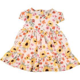 F&F Sárgavirágos ruha (68) baba