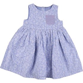Early Days Virágos kék ruha (68) baba