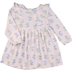 Primark Virágos törtfehér ruha (80) baba
