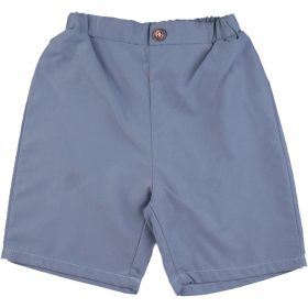 Acélkék rövidnadrág (128) kisfiú