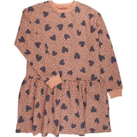 F&F Szíves barna ruha (164) tini lány