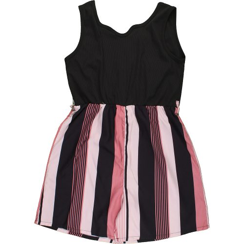 Fekete-csíkos playsuit (146) lány