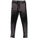 Csillogó fekete leggings (140) lány