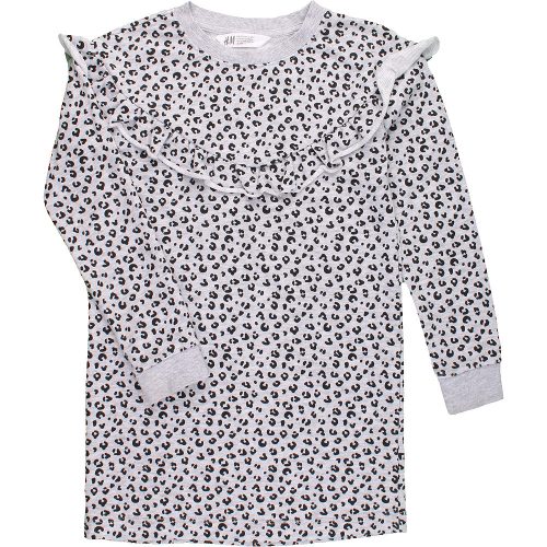 H&M Feketemintás ruha (122-128) kislány