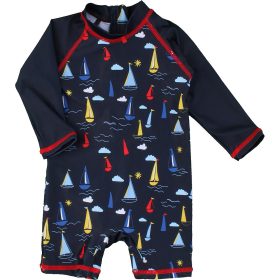 Primark Vitorlás sötétkék strandoverál (74) baba