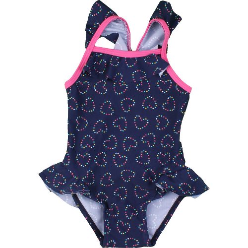 Mothercare Szíves sötétkék fürdőruha (68) baba