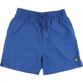 Mintás kék fürdőnadrág (134-140) fiú