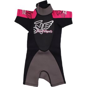 Rózsaszín-fekete szörfoverál (104) kislány