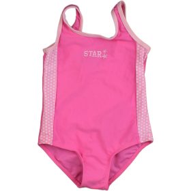St Bernard Rózsaszín-pöttyös fürdőruha (104) kislány