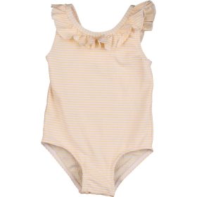 F&F Sárgacsíkos fürdőruha (68) baba