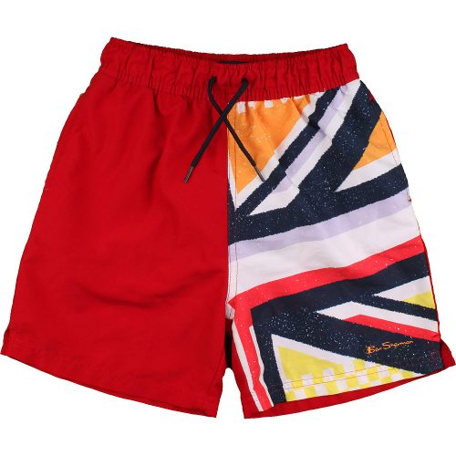 Ben Sherman Piros-színes fürdőnadrág (146) fiú