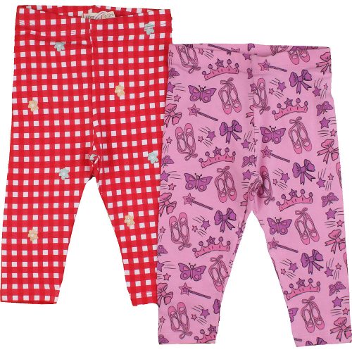 Pillangós-kockás leggings szett (74) baba