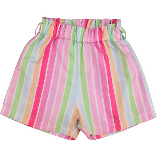 Színescsíkos short (116) kislány