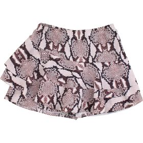 Kígyómintás short (10)  női